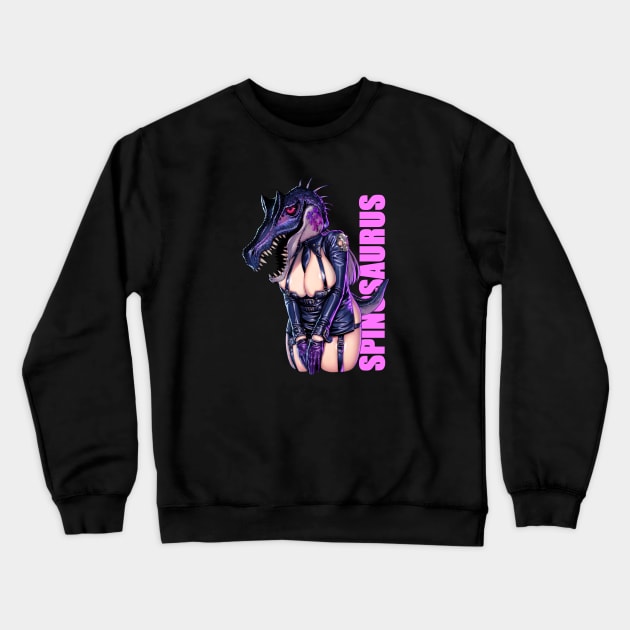 spinosaurus Crewneck Sweatshirt by Pan_Ren_Wei